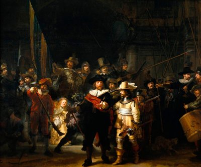 Yövartio, 1642. tekijältä Rembrandt van Rijn