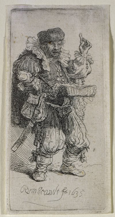 Quacksalver tekijältä Rembrandt van Rijn