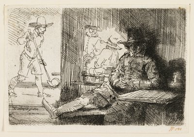 Ringball Player tekijältä Rembrandt van Rijn