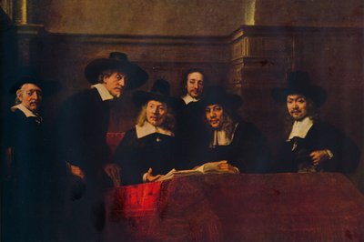 Näytteenottoviranomaiset, 1662, 1938. tekijältä Rembrandt van Rijn