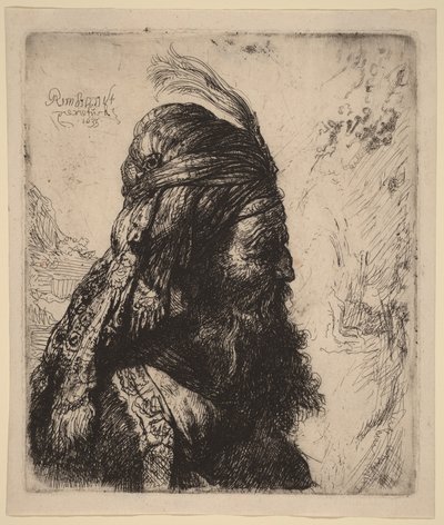 Kolmas itämainen johtaja tekijältä Rembrandt van Rijn