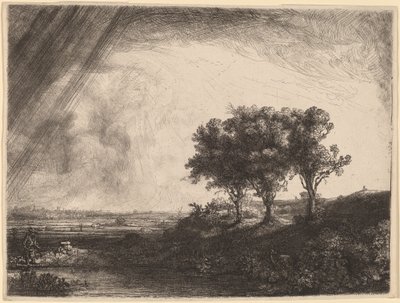 Kolme puuta tekijältä Rembrandt van Rijn