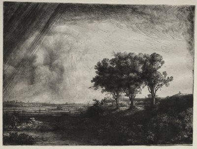 Kolme puuta tekijältä Rembrandt van Rijn