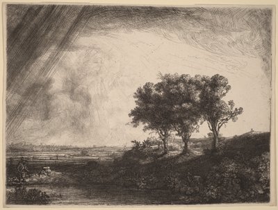 Kolme puuta tekijältä Rembrandt van Rijn
