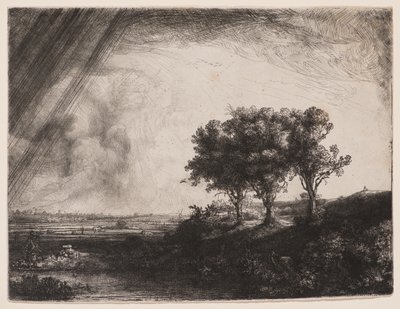 Kolme puuta tekijältä Rembrandt van Rijn