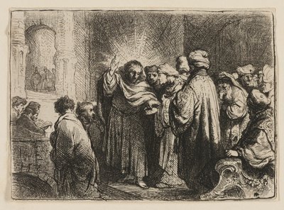 Tribute Money tekijältä Rembrandt van Rijn