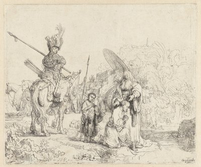 Eunukin kaste tekijältä Rembrandt van Rijn