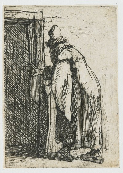 Tobitin sokeus: luonnos tekijältä Rembrandt van Rijn