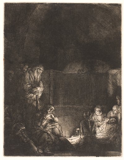 Hautaus tekijältä Rembrandt van Rijn