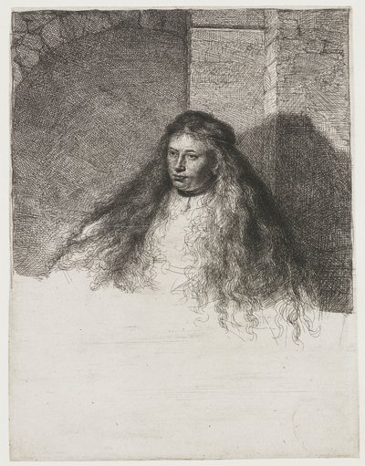 Suuri juutalainen morsian tekijältä Rembrandt van Rijn