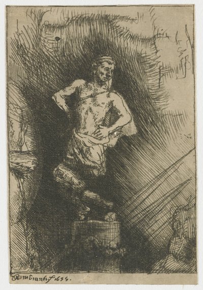 Nebukadnessarin näkemä kuva tekijältä Rembrandt van Rijn