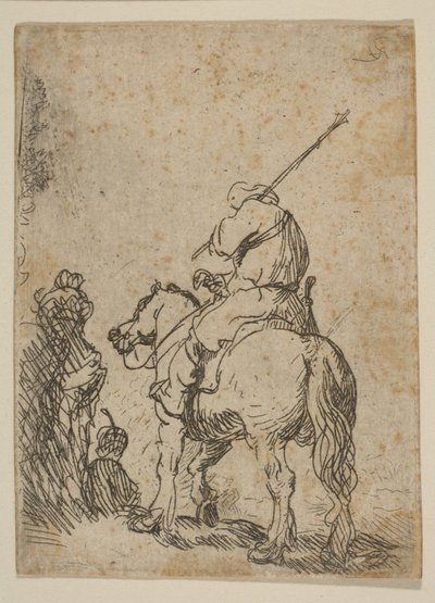 Levy 72 julkaisusta The Disasters of War Los Desastres de la Guerra..., vuosien 1814-15 jälkeen julkaistu 1863. tekijältä Rembrandt van Rijn