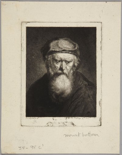 Äreä vanha mies tekijältä Rembrandt van Rijn