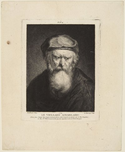 Äreä vanha mies tekijältä Rembrandt van Rijn