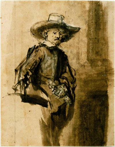Tutkimus yhdelle oireyhtymästä, Volkert Jansz. tekijältä Rembrandt van Rijn