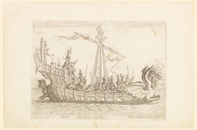 Hercole Barca del Sig. Nicolo Cimenes, Argonautien alukset Cosimo de
