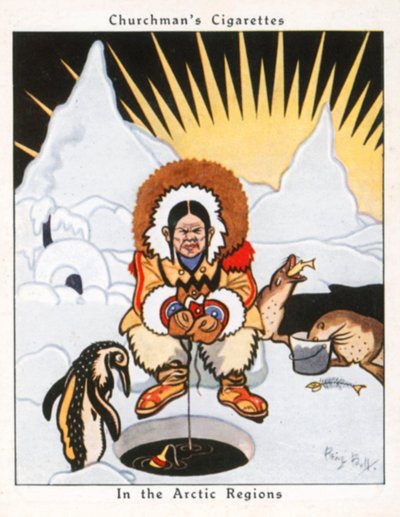 Arktisilla alueilla (värilitro) tekijältä René Bull