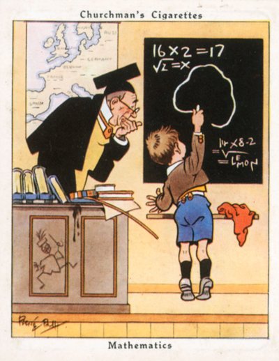 Matematiikka (värilitro) tekijältä René Bull