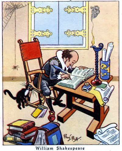 Shakespearen kirjoittama Hamlet, 1936 tekijältä René Bull