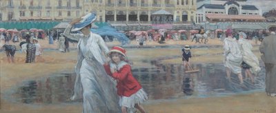 Cabourgin ranta, n. 1910. tekijältä René François Xavier Prinet