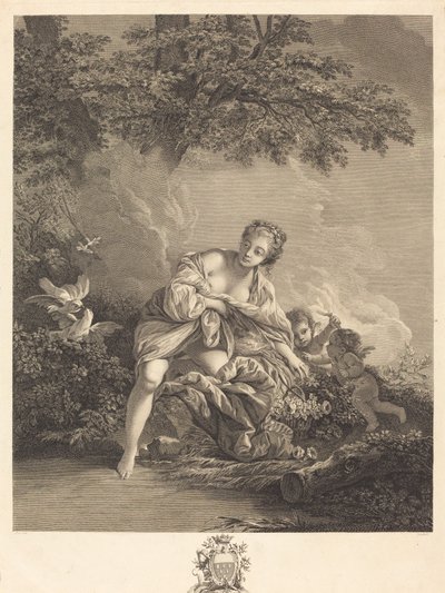 Venus ja rakkaudet tekijältä René Gaillard after François Boucher