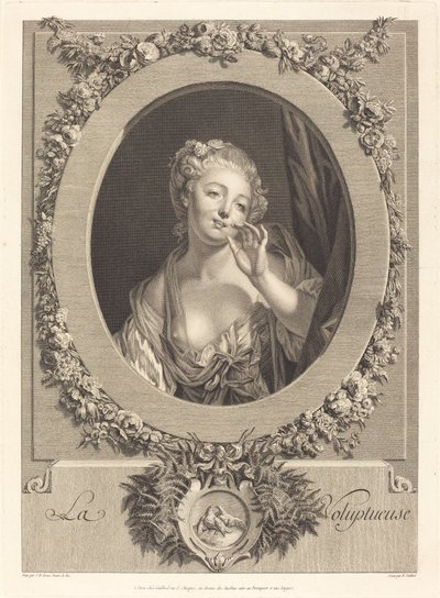 Ahkera tekijältä René Gaillard after Jean Baptiste Greuze