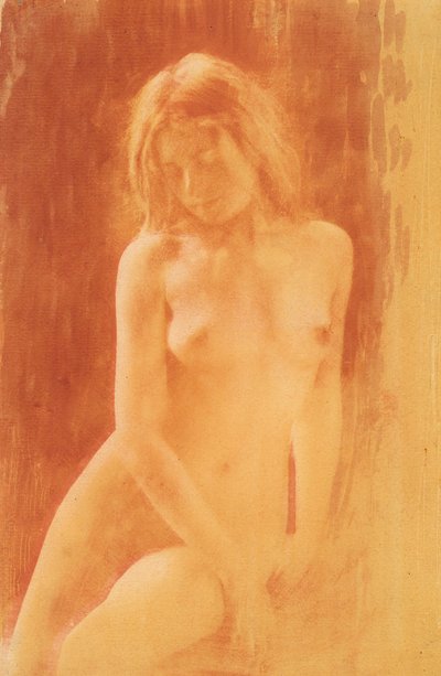 [Study in Orange], 1904. tekijältä René Le Bègue