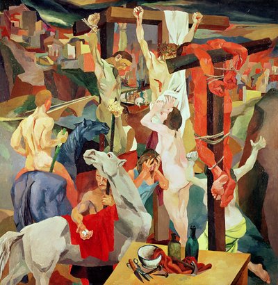 Ristiinnaulitseminen tekijältä Renato Guttuso
