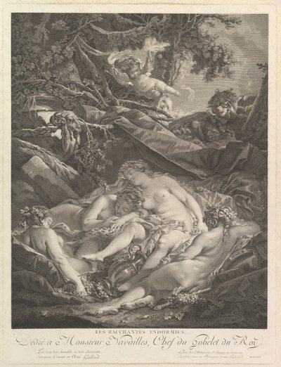 Sleeping Bacchantes Sleeping Bacchantes, 17th century. tekijältä Rene Gaillard