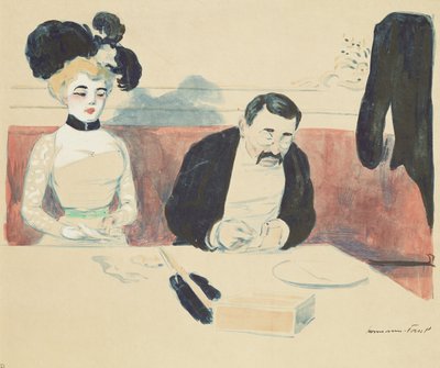 Pari ravintolassa tekijältä Rene George Hermann Paul