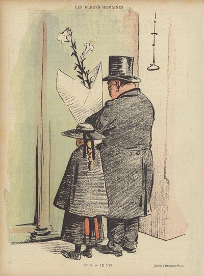 Kuvitus Le Rirelle tekijältä Rene George Hermann Paul