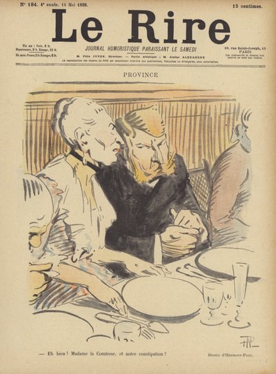 Kuvitus Le Rirelle tekijältä Rene George Hermann Paul