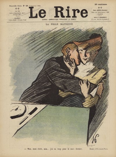 Kuvitus Le Rirelle tekijältä Rene George Hermann Paul