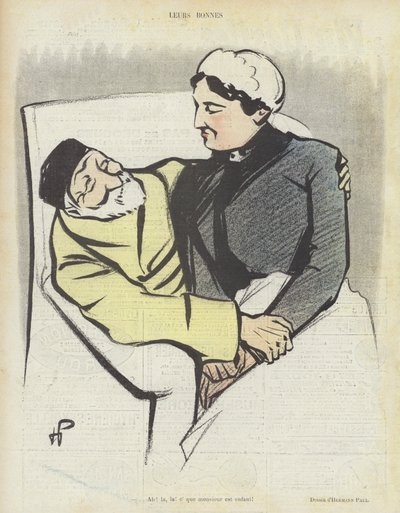 Kuvitus Le Rirelle tekijältä Rene George Hermann Paul