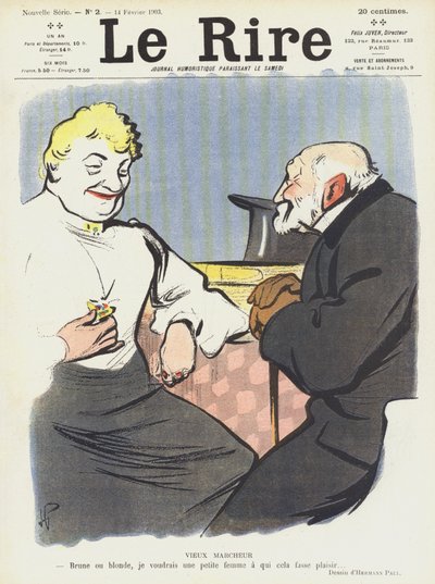 Kuvitus Le Rirelle tekijältä Rene George Hermann Paul