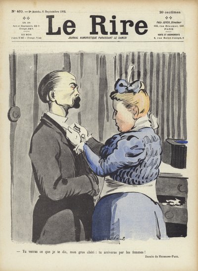 Kuvitus Le Rirelle tekijältä Rene George Hermann Paul