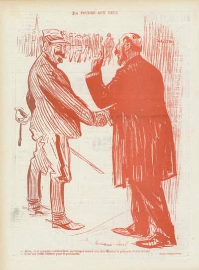 Kuvitus Le Rirelle tekijältä Rene George Hermann Paul