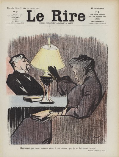 Kuvitus Le Rirelle tekijältä Rene George Hermann Paul