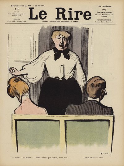 Kuvitus Le Rirelle tekijältä Rene George Hermann Paul