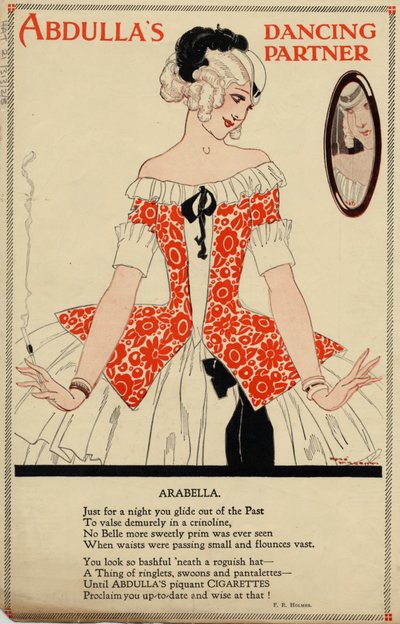 Abdulla-savukkeet, 1920-luku tekijältä Rene Vincent