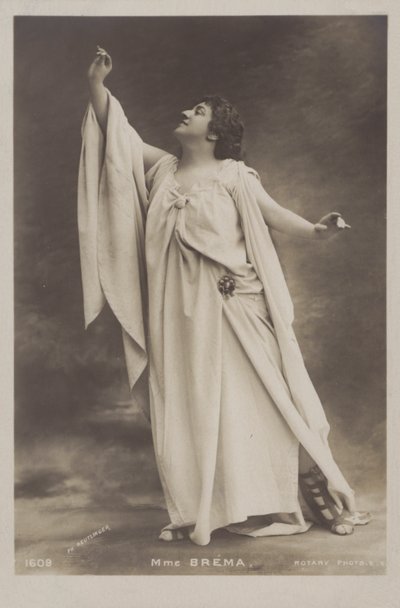 Marie Bremen, englantilainen mezzosopraano-laulaja tekijältä Reutlinger Studio