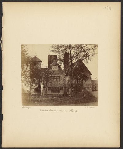 Durley Manor House, Hants tekijältä Reverend John Richardson Major