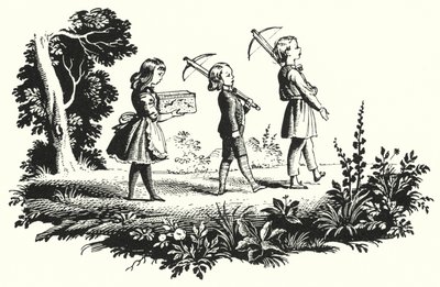 Hans Christian Andersen: Pikku Idan kukat (litho) tekijältä Rex (after) Whistler