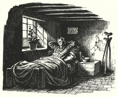 Hans Christian Andersen: Enkeli (litho) tekijältä Rex (after) Whistler
