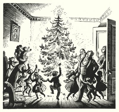 Hans Christian Andersen: Kuusi (litho) tekijältä Rex (after) Whistler