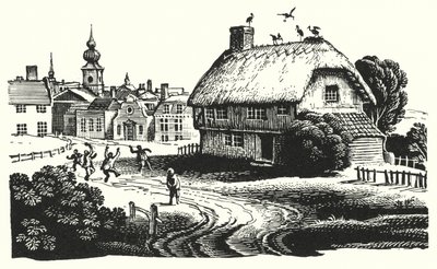 Hans Christian Andersen: Haikarat (litho) tekijältä Rex (after) Whistler