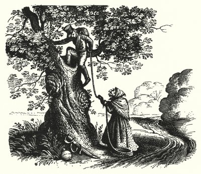 Hans Christian Andersen: The Tinder-Box (litho) tekijältä Rex (after) Whistler