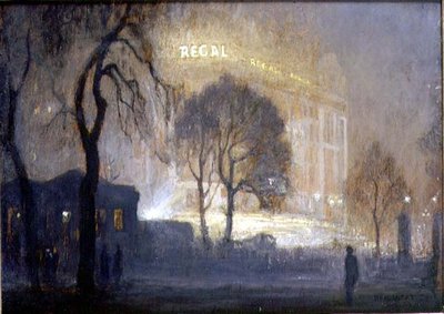 The Regal Hyde Parkista sumuisena iltana tekijältä Rex Vicat Cole