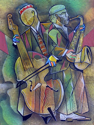 Energinen jazzduo tekijältä Ricardo Maya