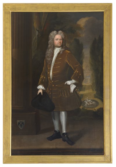 William Stukeley, n. 1726 (öljy kankaalle) tekijältä Richard (attr. to) Collins